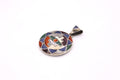 Chakana Mandala Silver Inlay Pendant