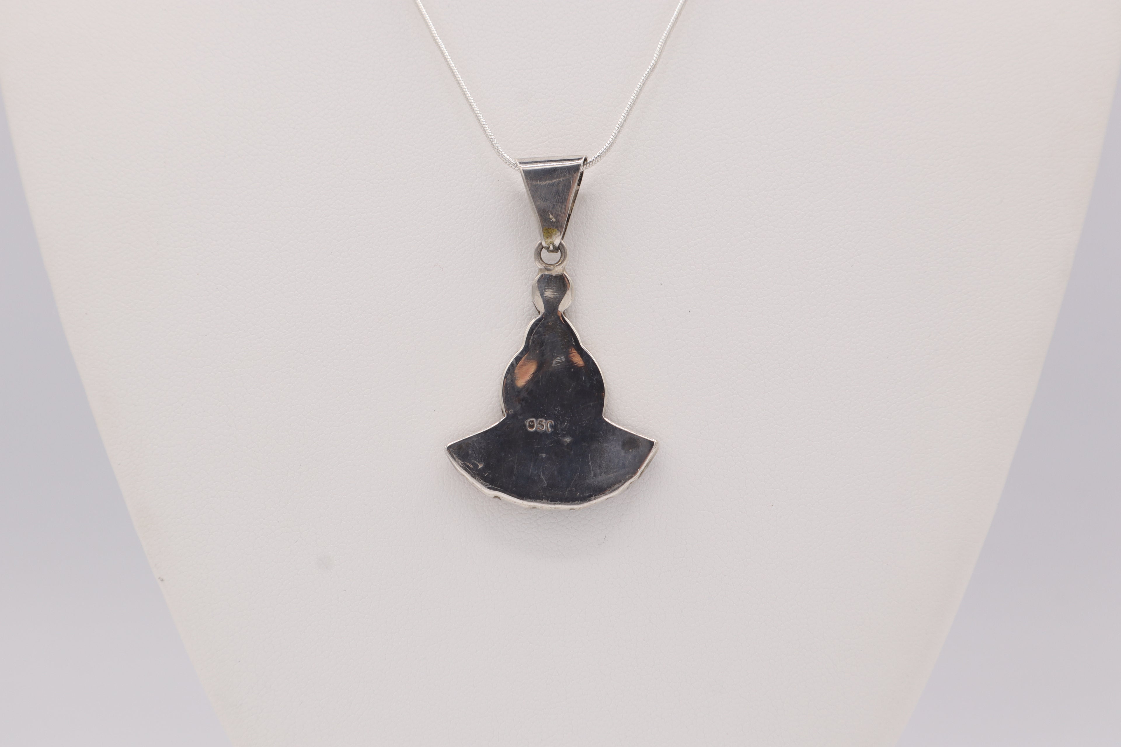 Inti Sun Silver Inlay Pendant